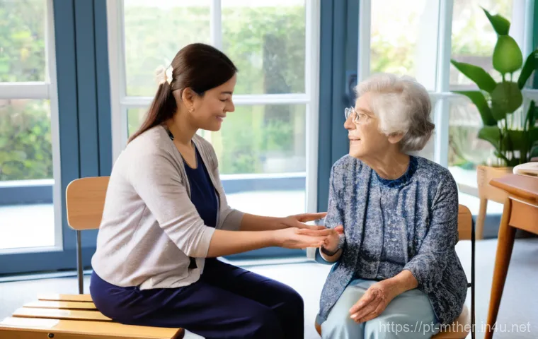 음악테라피사 직무 평가 - **Prompt:** A warm and empathetic female music therapist, in her late 30s with professional yet invi...